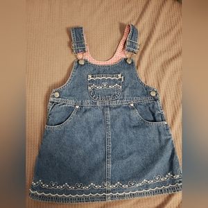 Denim Overall Dress | Sz 2T